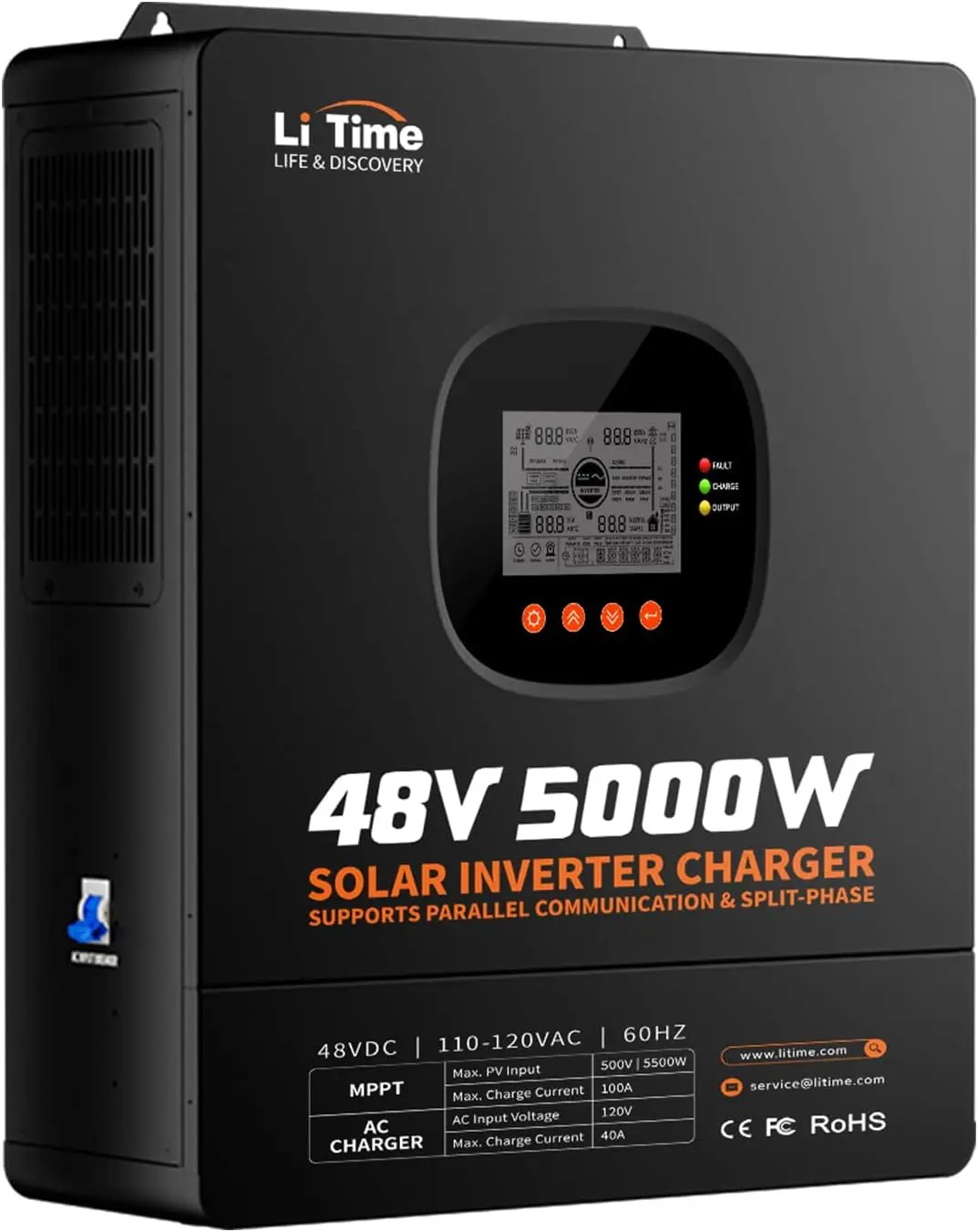 Inverter Gelombang Sinus Murni - Parallel Solar Inverter 48V 5000W Mppt ulasan dan harga