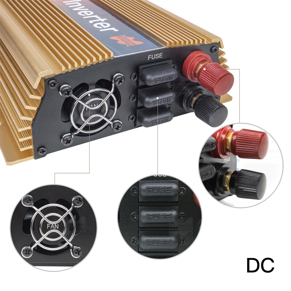 1400W 10.5 - 50VDC Ke AC90 - 1 - Micro Inverter 1400W Solar Grid Tie ulasan dan harga